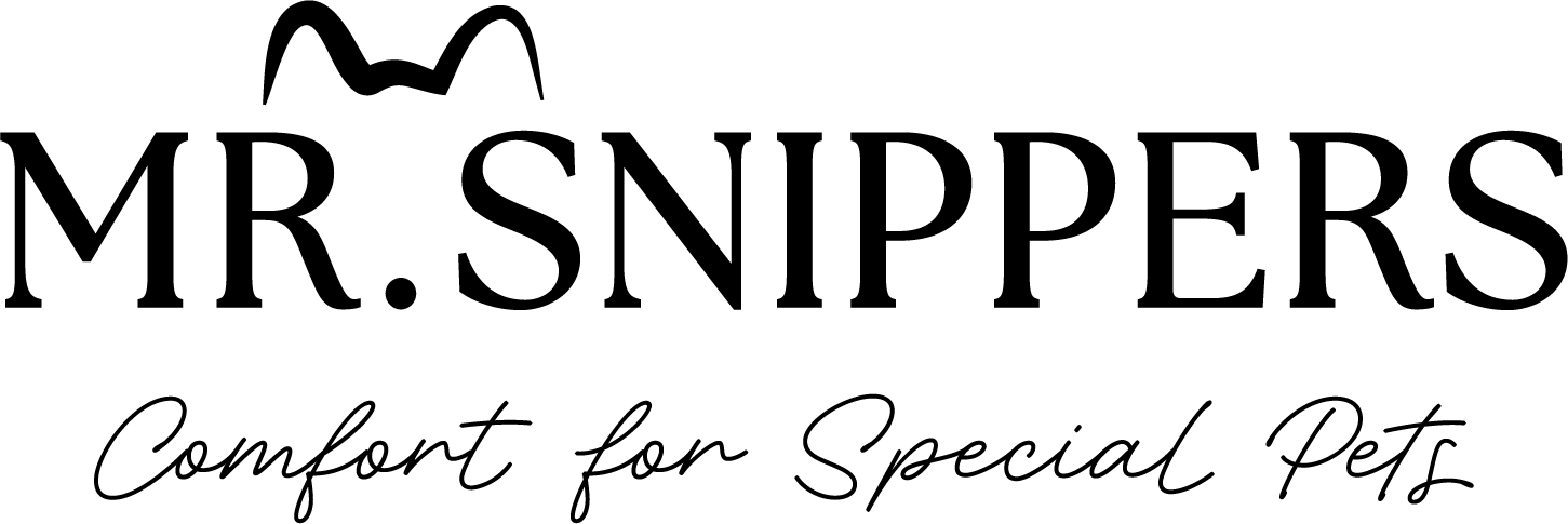 Mr. Snippers - Comfort for your Special Pet Logo mit Claim