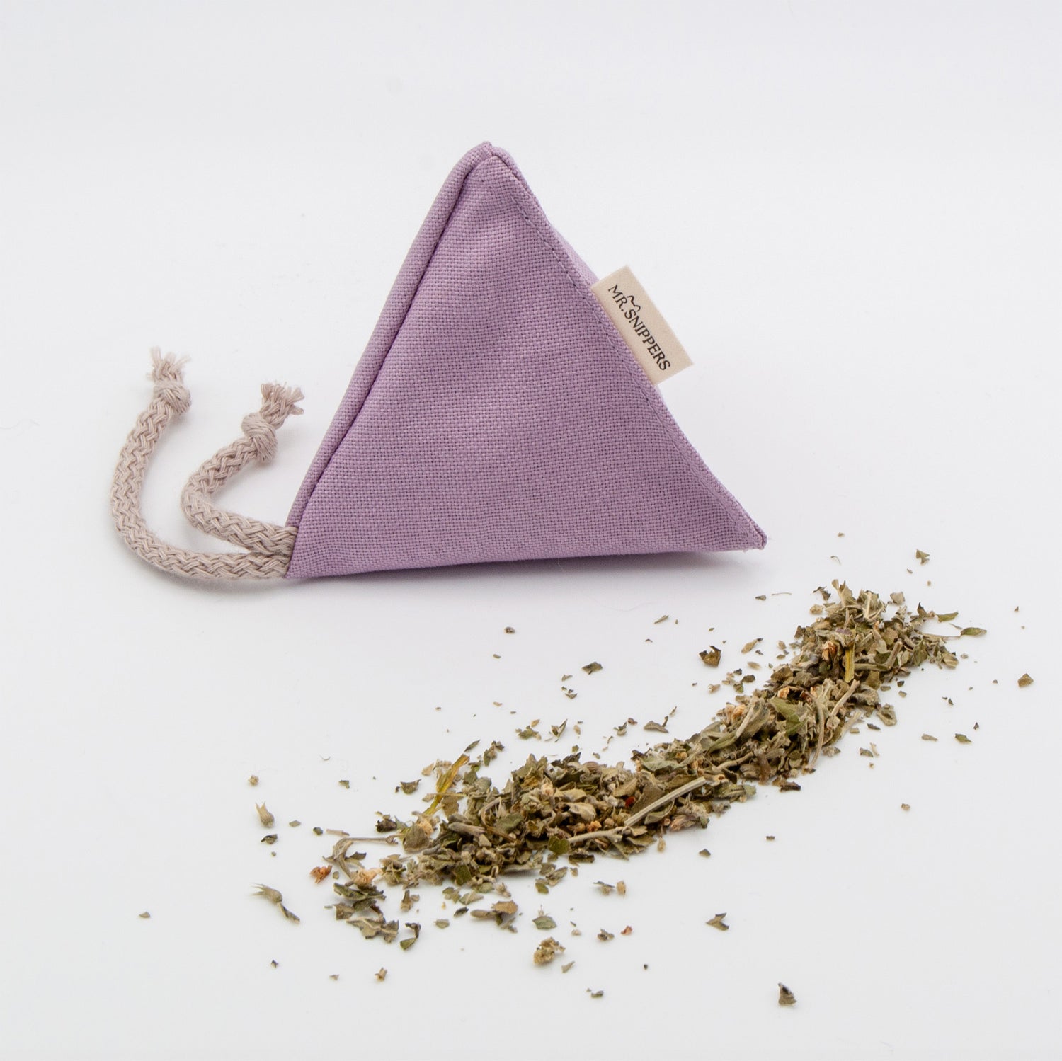 Katzenspielkissen Pyramide mit Katzenminze