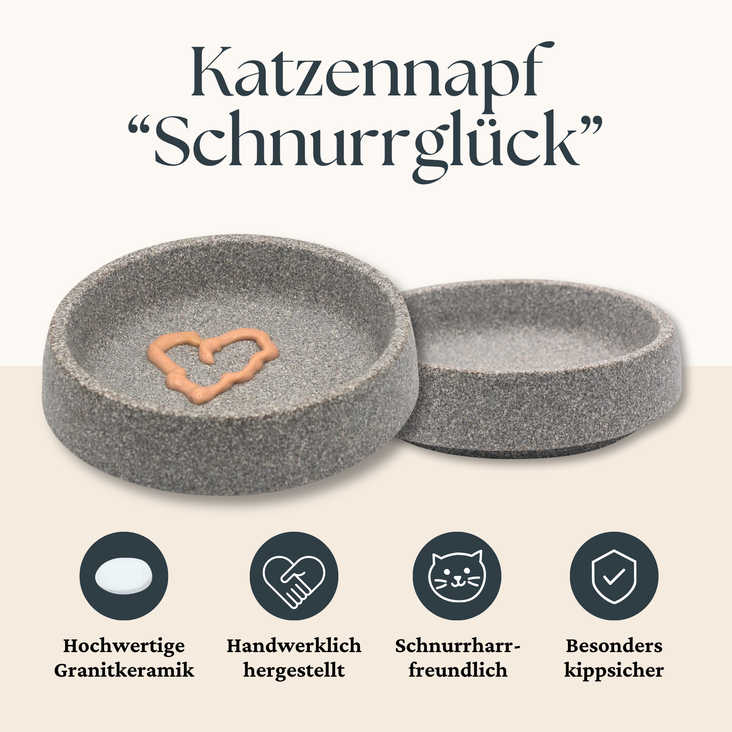 Katzennapf Schnurrglück