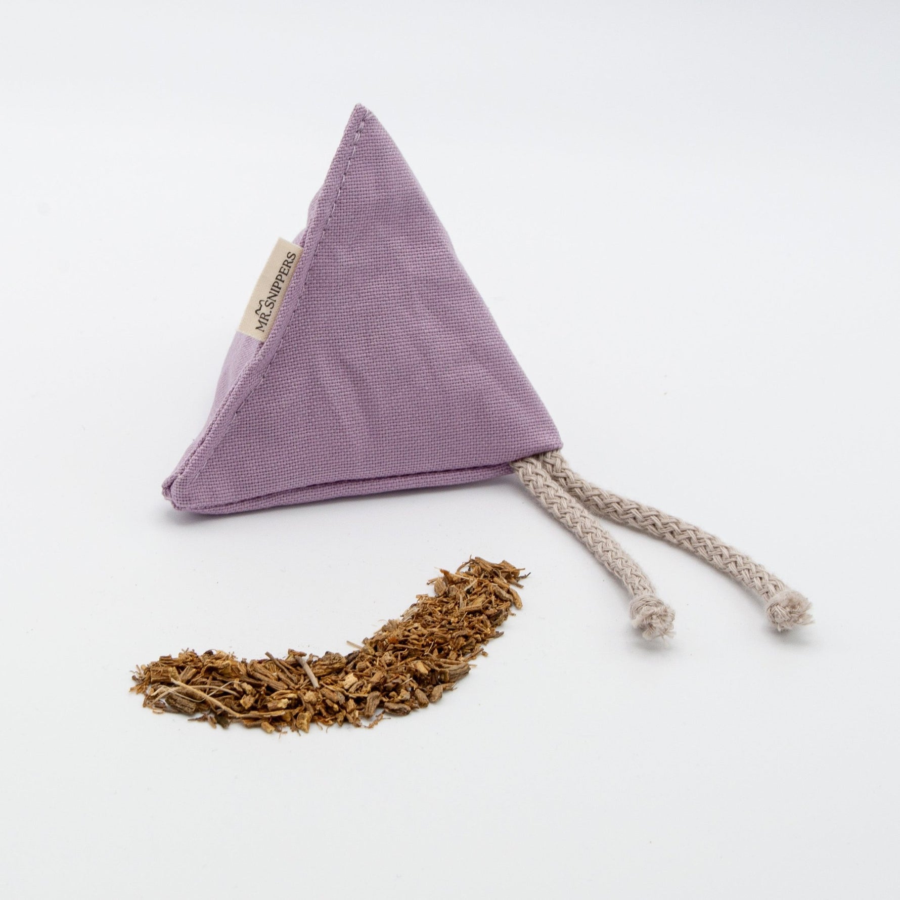 Katzenspielkissen Pyramide mit Baldrian - Mr. Snippers