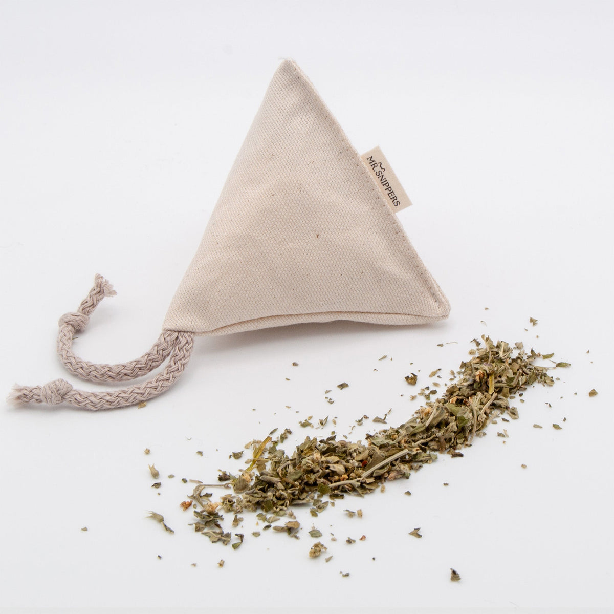 Katzenspielkissen Pyramide mit Katzenminze - Mr. Snippers